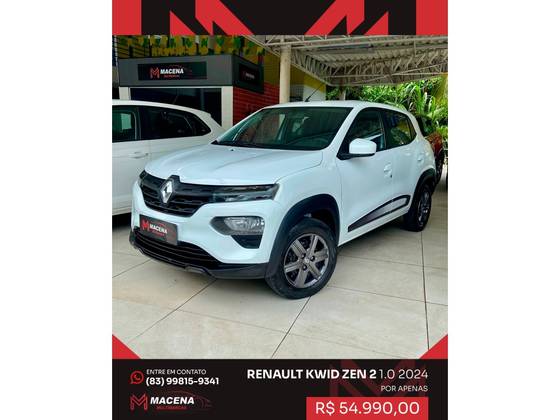 RENAULT KWID 1.0 12V SCE FLEX ZEN MANUAL RENAULT KWID 1.0 12V SCE FLEX ZEN MANUAL